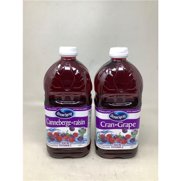 Ocean Spray Cran-Grape Juice - 2 X 1.89L