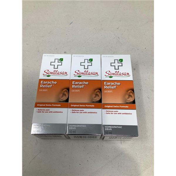 Similasan Earache Relief Ear Drops 3X10ml