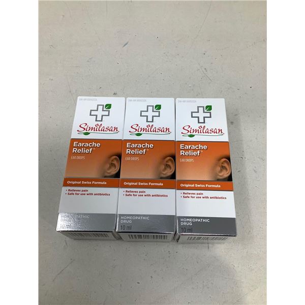 Similasan Earache Relief Ear Drops 3X10ml