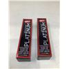 Image 1 : Wet Platinum Silicone Based Personal Lubricant 2X93ml