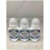 Image 1 : Crystal Mineral Deodorant Roll On - Unscented 3X60ml