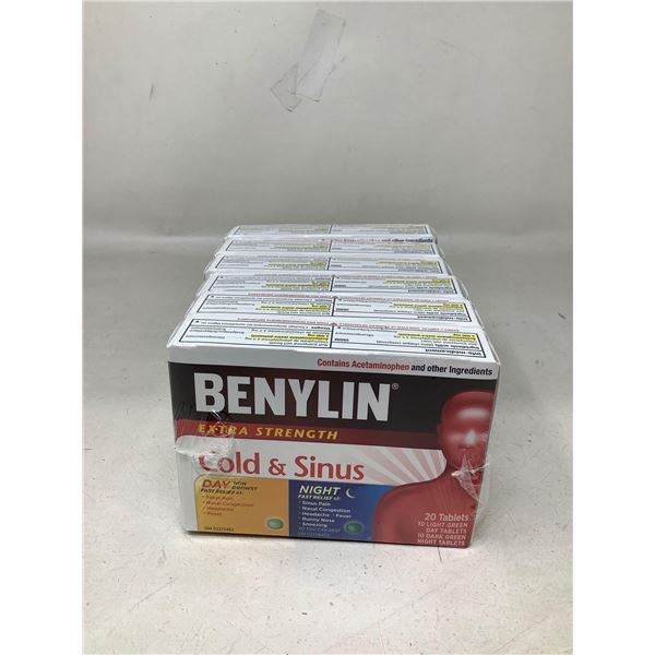 Benylin Extra Strength Cold & Sinus Day/Night 6X20 Tabs