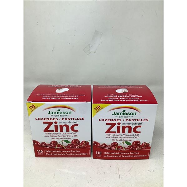 Jamieson Zinc Lozenges - Wild Cherry 2X110 Tabs
