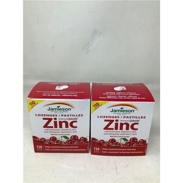 Jamieson Zinc Lozenges - Wild Cherry 2X110 Tabs