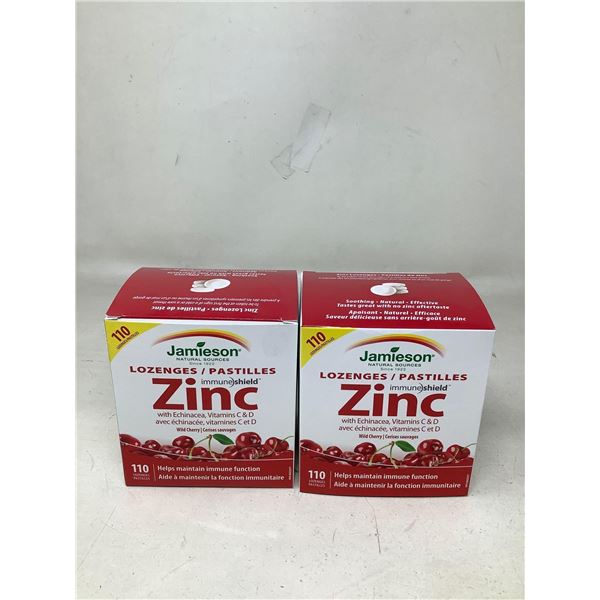 Jamieson Zinc Lozenges - Wild Cherry 2X110 Tabs