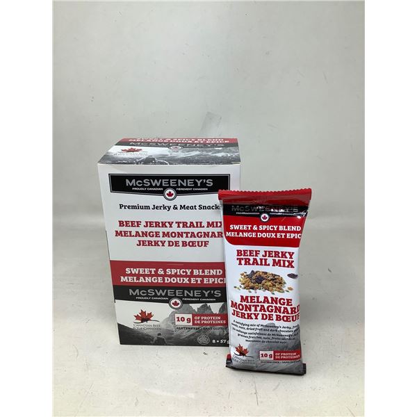 McSweeney's Beef Jerky Trail Mix 8X57g