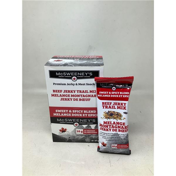 McSweeney's Beef Jerky Trail Mix 8X57g