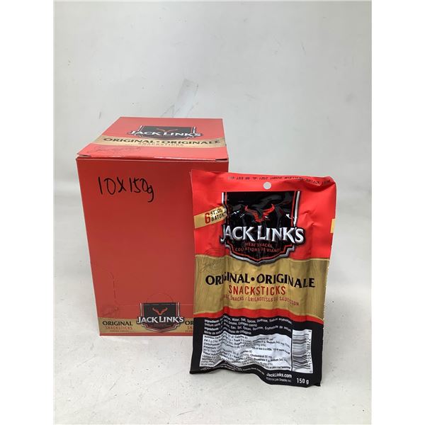 Jack Links Original Snack Sticks 10X150g