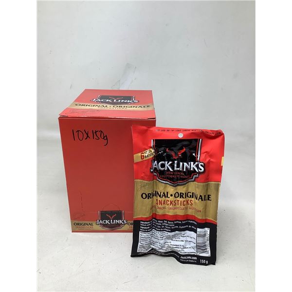 Jack Links Original Snack Sticks 10X150g