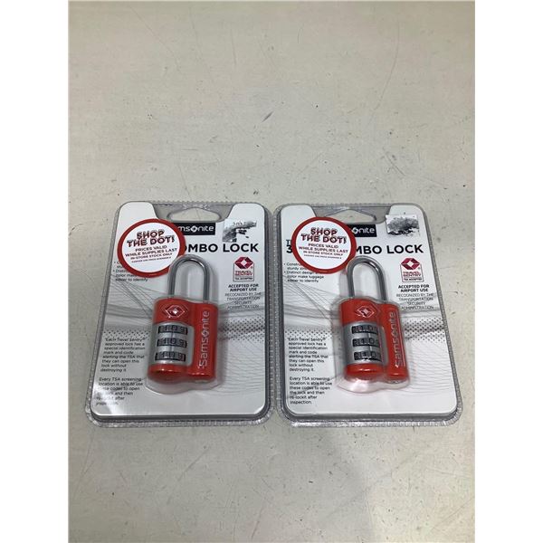 Samsonite Travel Combo Lock X2