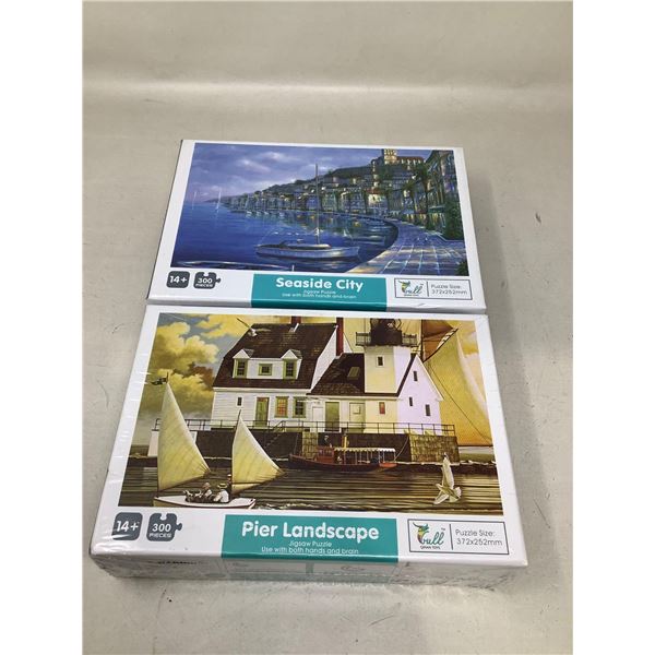 Bull Qihan Toys 300 Piece Puzzles X2