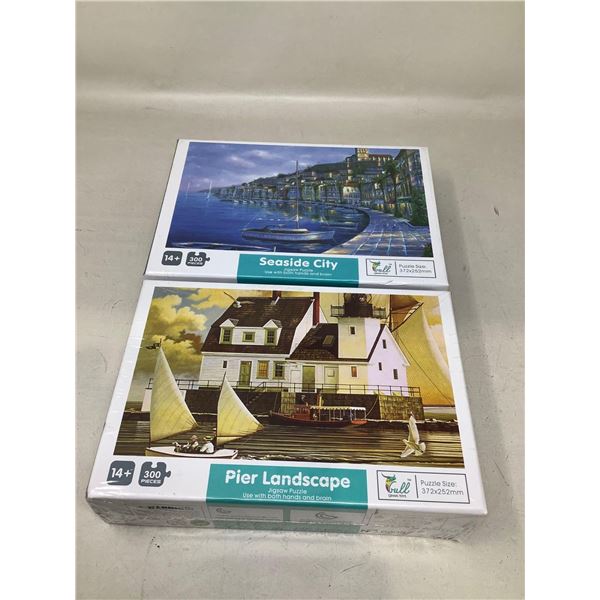 Bull Qihan Toys 300 Piece Puzzles X2