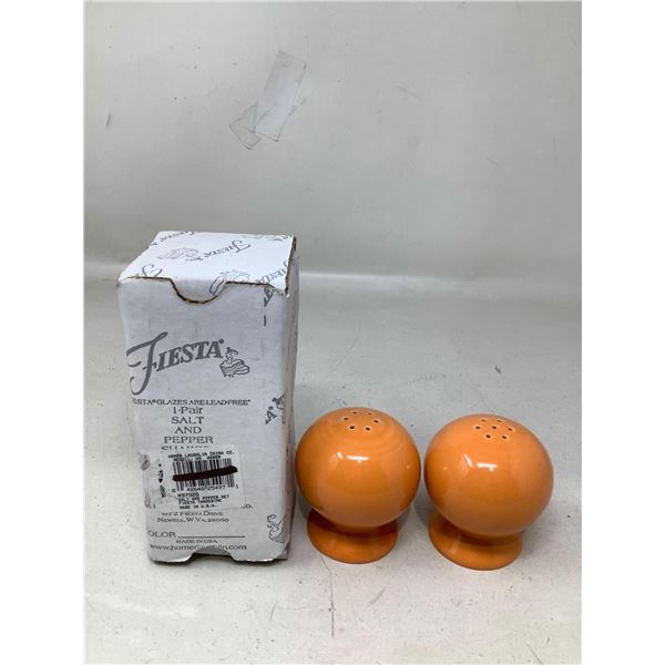 Fiesta Salt & Papper Set  "Fiesta Tangerine"
