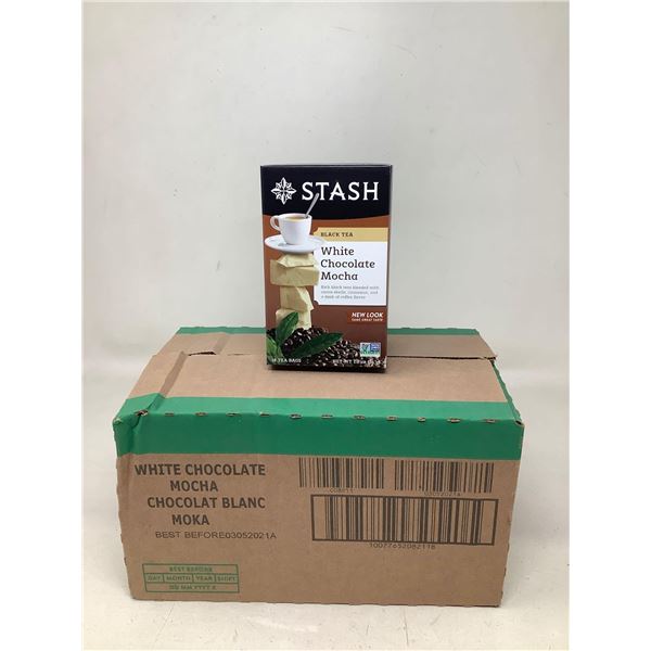 Stash White Chocolate Mocha Black Tea 6X18 Bags