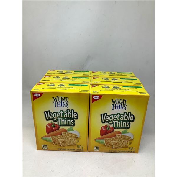 Christie Vegetable Thins Crackers 6X200g