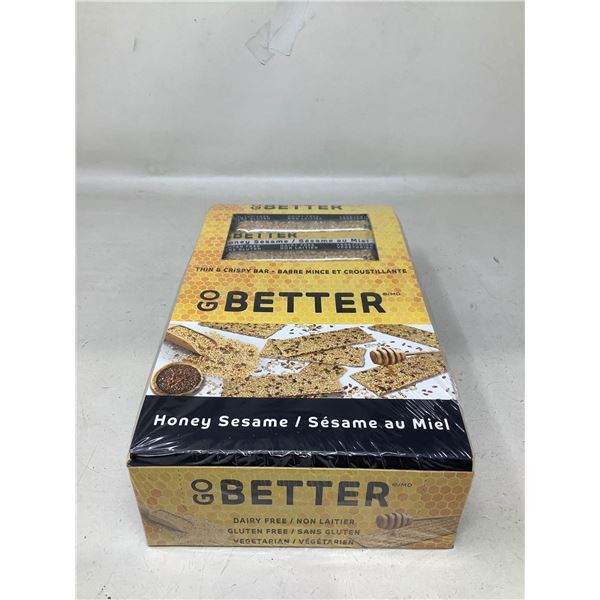 Go Better Honey & Sesame Bars 24X30g