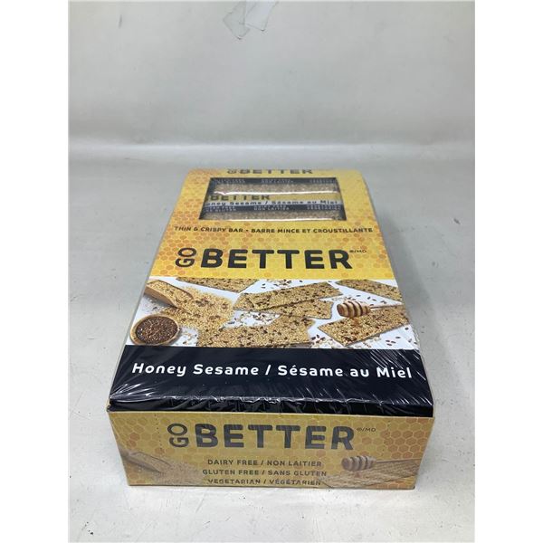 Go Better Honey & Sesame Bars 24X30g