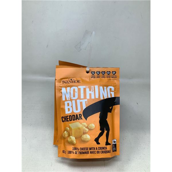 Ivanhoe Nothing But Cheddar Crunchy Cheese Snacks 6X60g