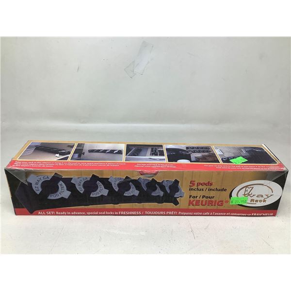 EZ Way Rack for Keurig, includes 5 pods