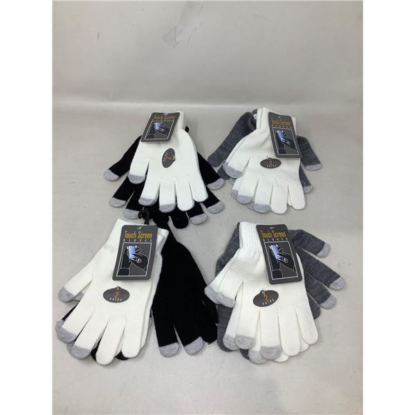 Touch Screen Gloves 4X2pk