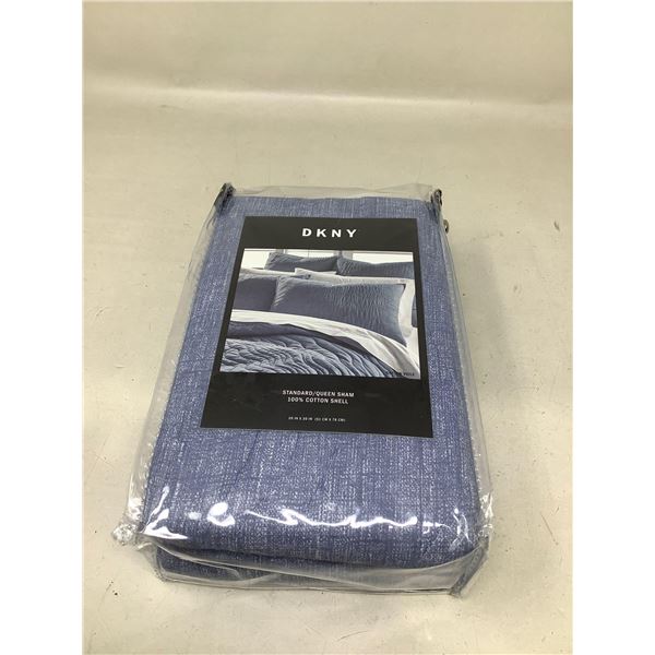 DKNY Standard Queen Sham 100% Cotton Shell