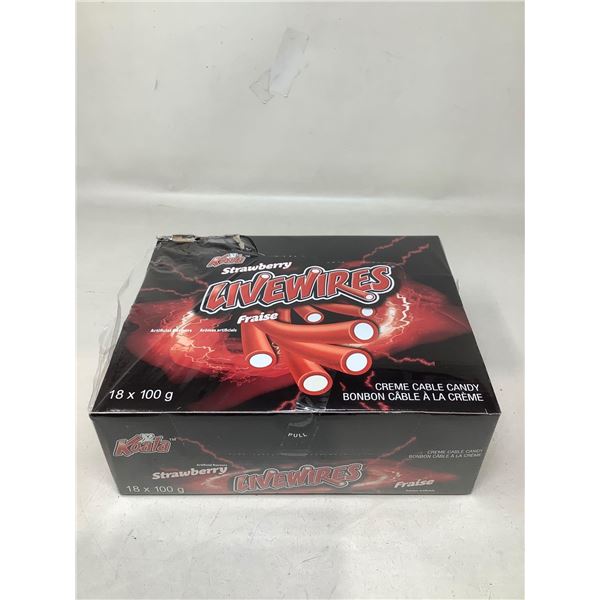 Koala Strawberry Livewires Cable Candy 18X100g
