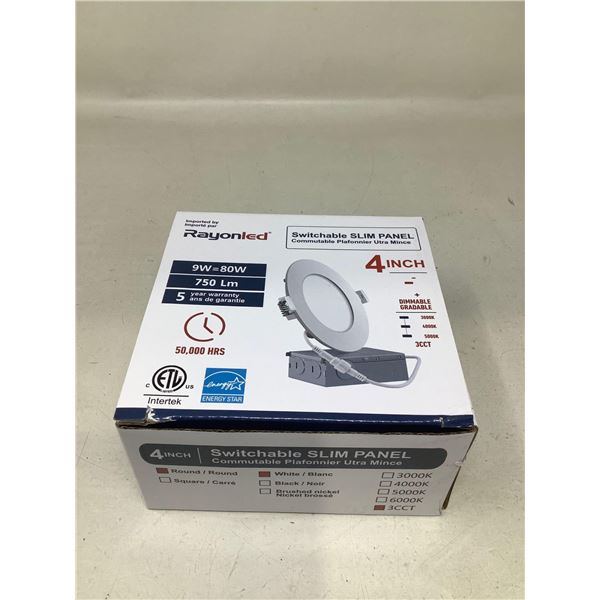 Rayon Led 4" Slim Panel Lights