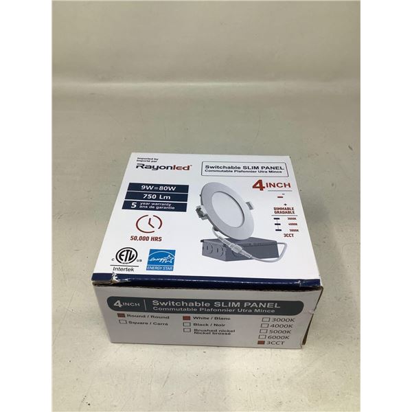 Rayon Led 4" Slim Panel Lights