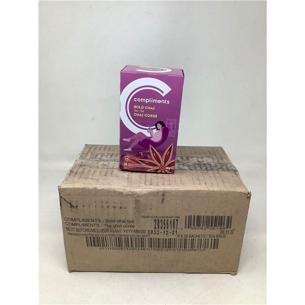 Compliments Bold Chi Tea 5X20 Sachets