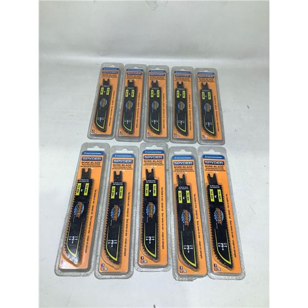 Spyder 6" Recriprocating Saw Blade 10X 3pk
