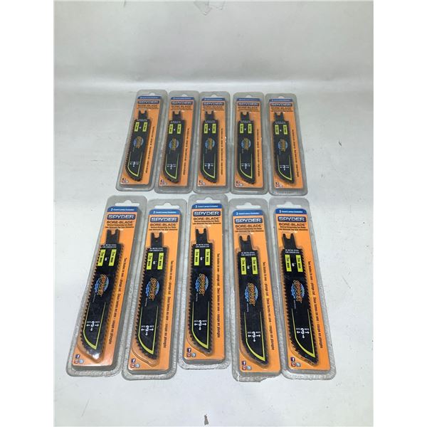 Spyder 6" Recriprocating Saw Blade 10X 3pk