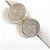Image 2 : Silver Moonstone Earrings, Suggested Retail Value $80
