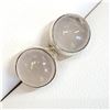 Image 3 : Silver Moonstone Earrings, Suggested Retail Value $80