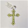 Image 1 : Silver Peridot(3.4ct) Pendant, Suggested Retail Value $200