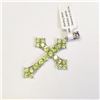 Image 2 : Silver Peridot(3.4ct) Pendant, Suggested Retail Value $200
