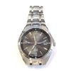 Image 1 : Stainless Steel Eco-Drive Men'S , Grey Dial Watch, Suggested Retail Value $390