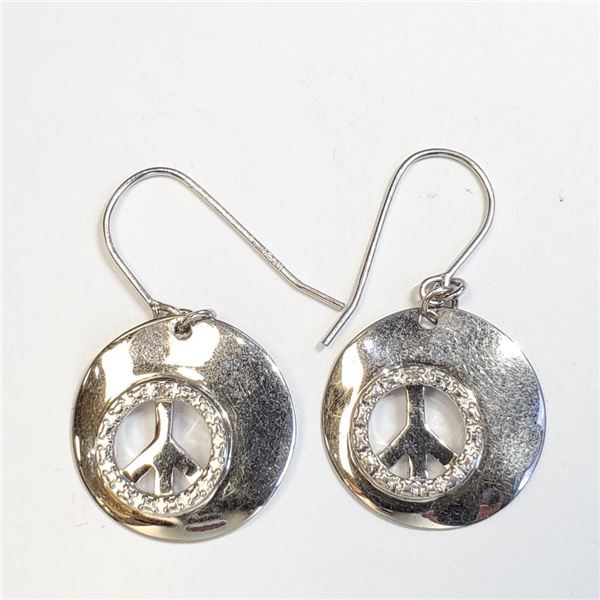 Silver Earrings, Suggested Retail Value $110
