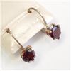 Image 2 : Silver Garnet(1.35ct) Earrings, Suggested Retail Value $60