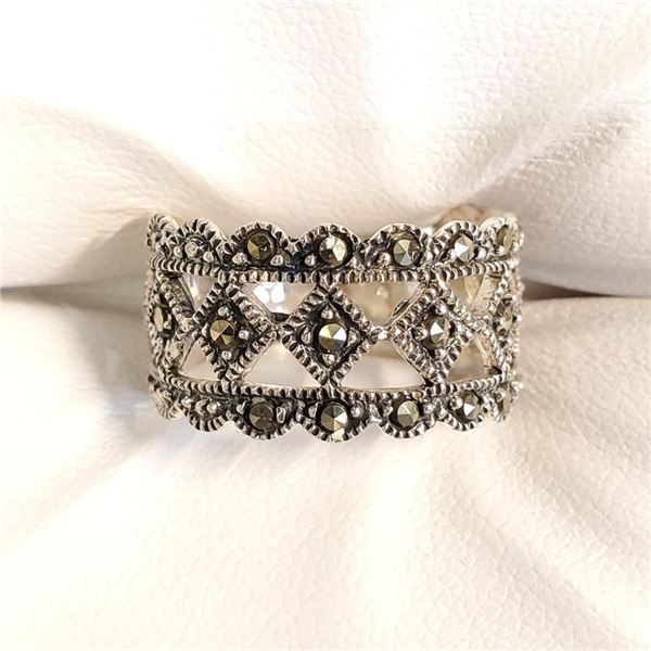 Silver Marcastie Ring, Suggested Retail Value $100