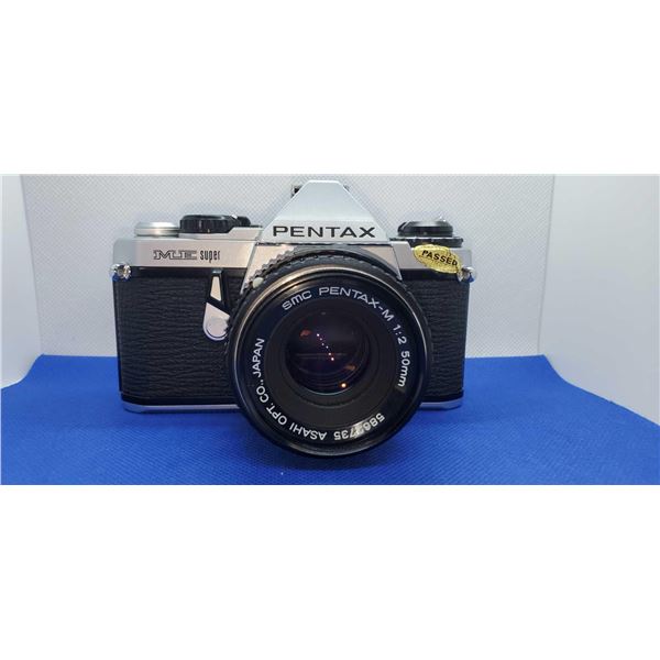 Pentax ME Super 35 mm Camera with 1:2 50 mm lens