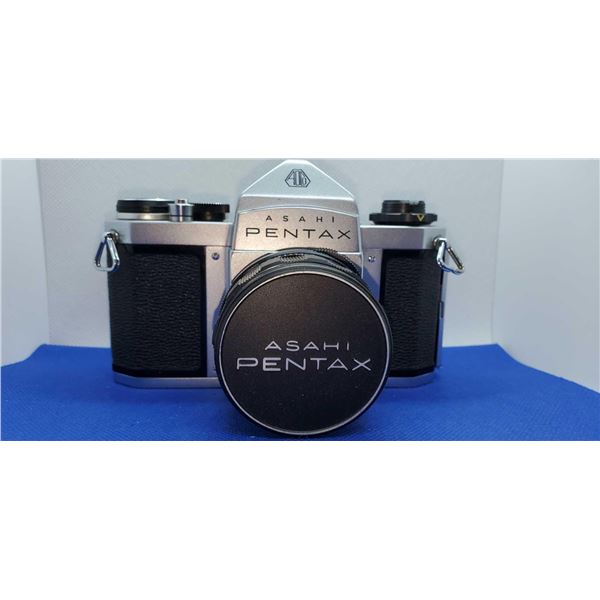 Pentax Asahi Model S3 35mm camera with 1:2/55 Lens