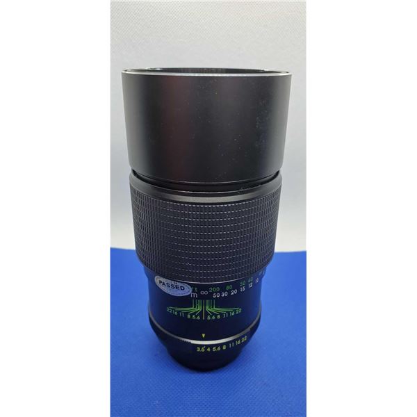 Hanimar Auto S f=200mm 1:3.5 Zoom Lens