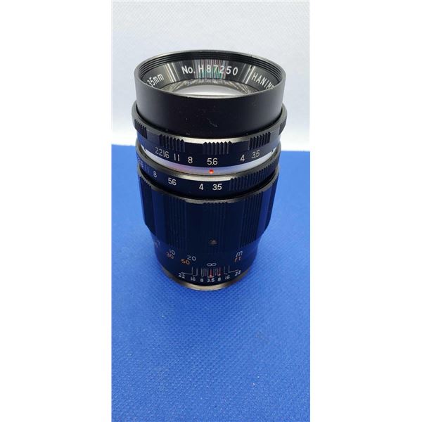 Hanimex Tele lens 1:35 f=135mm Zoom Lens