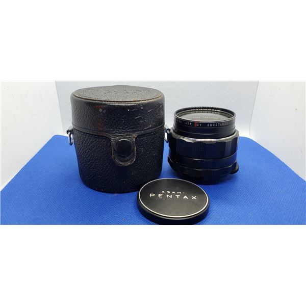 Takumar 1:1.4 50mm Camera Lens with Storage Case