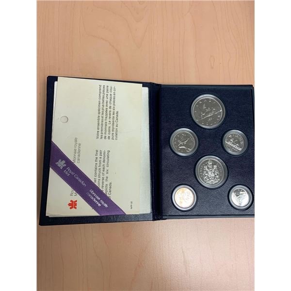 Royal Canadian Mint 1981 Proof Mint Specimen Coin Set with certificate