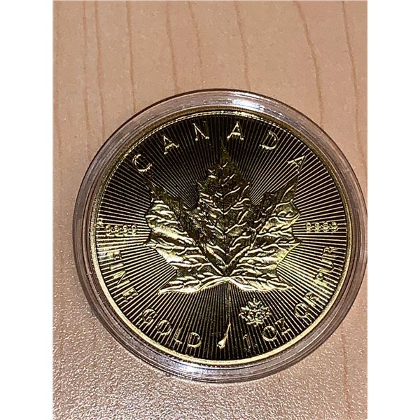 Canada 2015 $50.00 .9999 Fine one ounce Gold coin - COPY