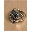 Image 6 : Mens Biker Silver Skull Ring size 10 - ghost rider