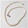 Image 2 : Silver Fresh Water Pearl 16 Necklace , Suggested Retail Value $80