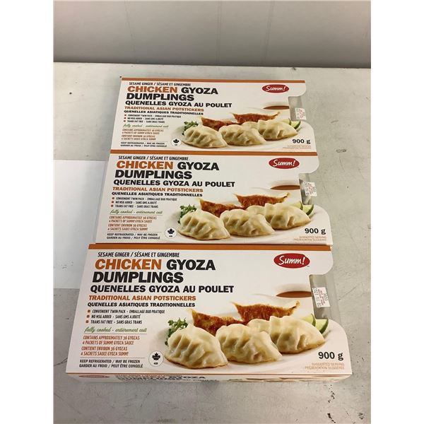 Summ Chicken Gyoza Dumplings 3 x 900g