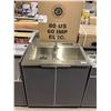 Image 1 : Aluminum/Glass Sink (24in x 32in x 35 3/4in)